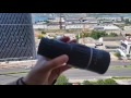 Bushnell Portable 16 x 52 HD Monocular - Outdoor Test