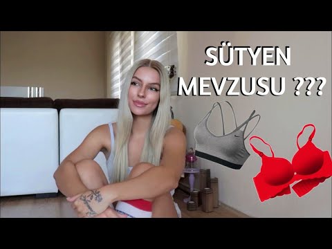 GÖĞÜSLERİNİ GÜZEL GÖSTERMEK İÇİN SÜTYEN SEÇİMİ ! Spor Bralet, Extra Push Ups, Balensiz...