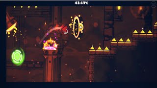 Hellfire by NukeForceX 3 COINS Geometry Dash Daily 4k 60FPS