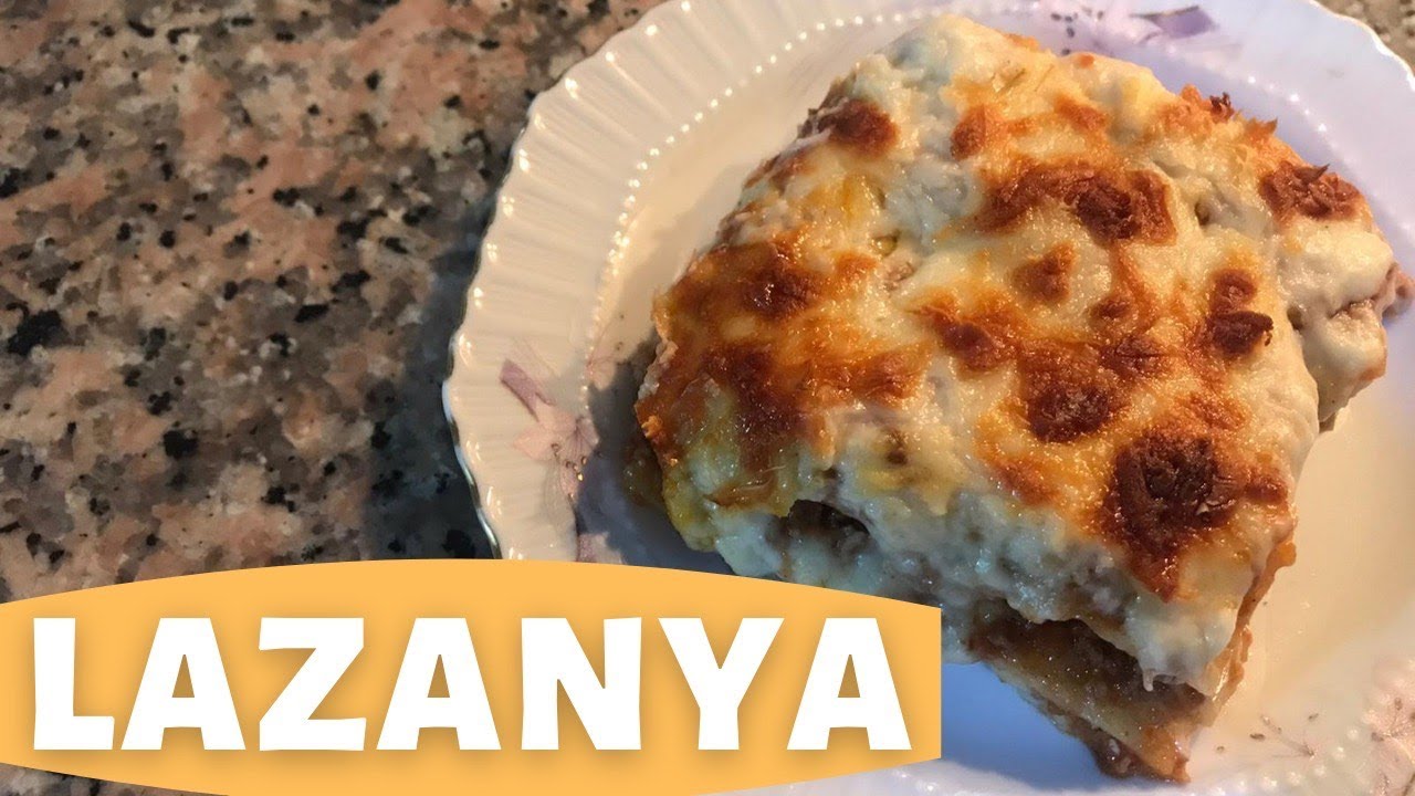 LAZANYA YAPTIMM / MUTLAKA DENEYİN!