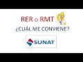 ¿CUAL ME CONVIENE RER o RMT?