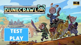 DuneCrawl - First 25 Minutes of Gameplay - 4K 60FPS PC ULTRA - No Commentary