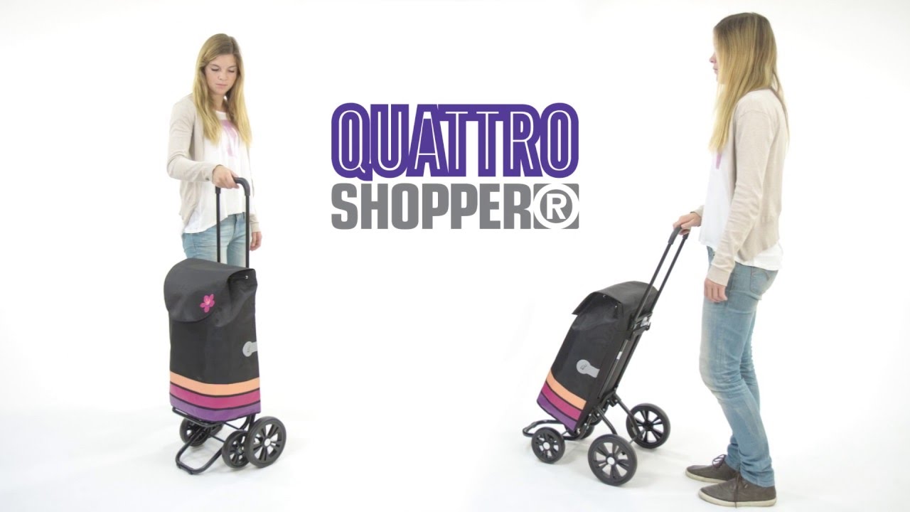 Malit - Trolley-Center Quattro schwarz Shopper