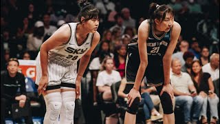 【Vlog】WNBA China Derby. Amazing 2nd half of Liberty vs Sky at Barclays Center.