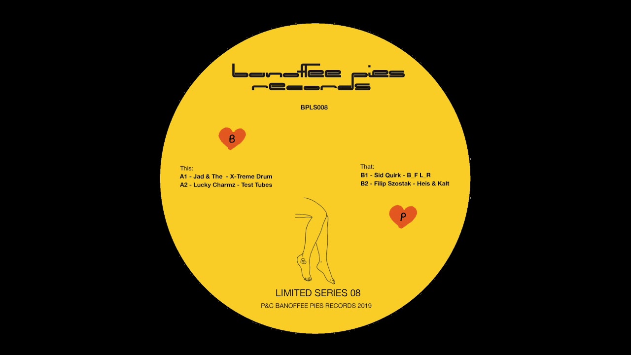 Lucky Charmz - Test Tubes - BPLS008 (Banoffee Pies Records)