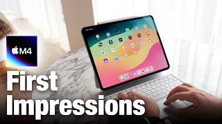 M4 OLED iPad Pro First Impressions | It