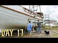 Welcome to everyday life of our wooden boat rebuild project — Sailing Yabá 185