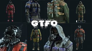 ALL GTFO 1.0 COSMETICS SHOWCASE