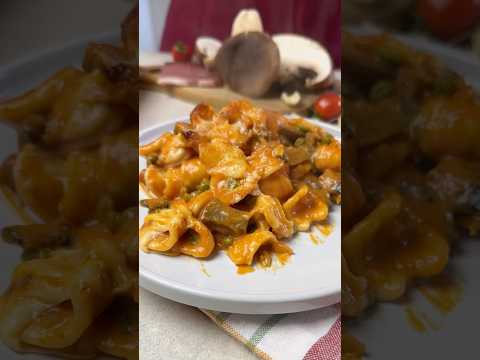 Questa pasta al forno è mondiale: orecchiette gratinate alla boscaiola! #food #perte