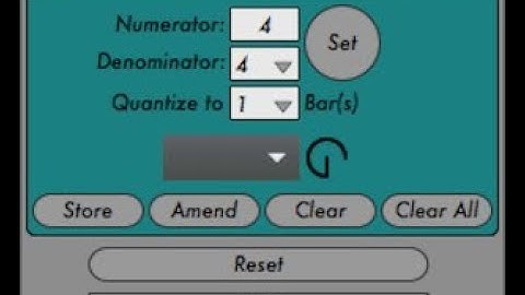 Deferlow - Max for Live - Time Signature Modulator