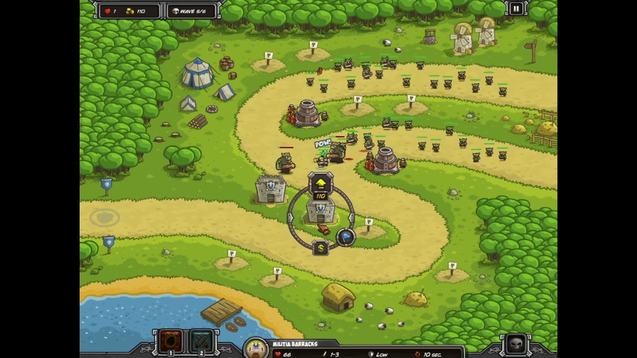 Kingdom Rush - Pagras heroic (casual) 