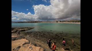 Caleta De Fuste Fuerteventura - a stroll along the Prom #fuerteventura #blackpoolpaparazzi #4kvideo