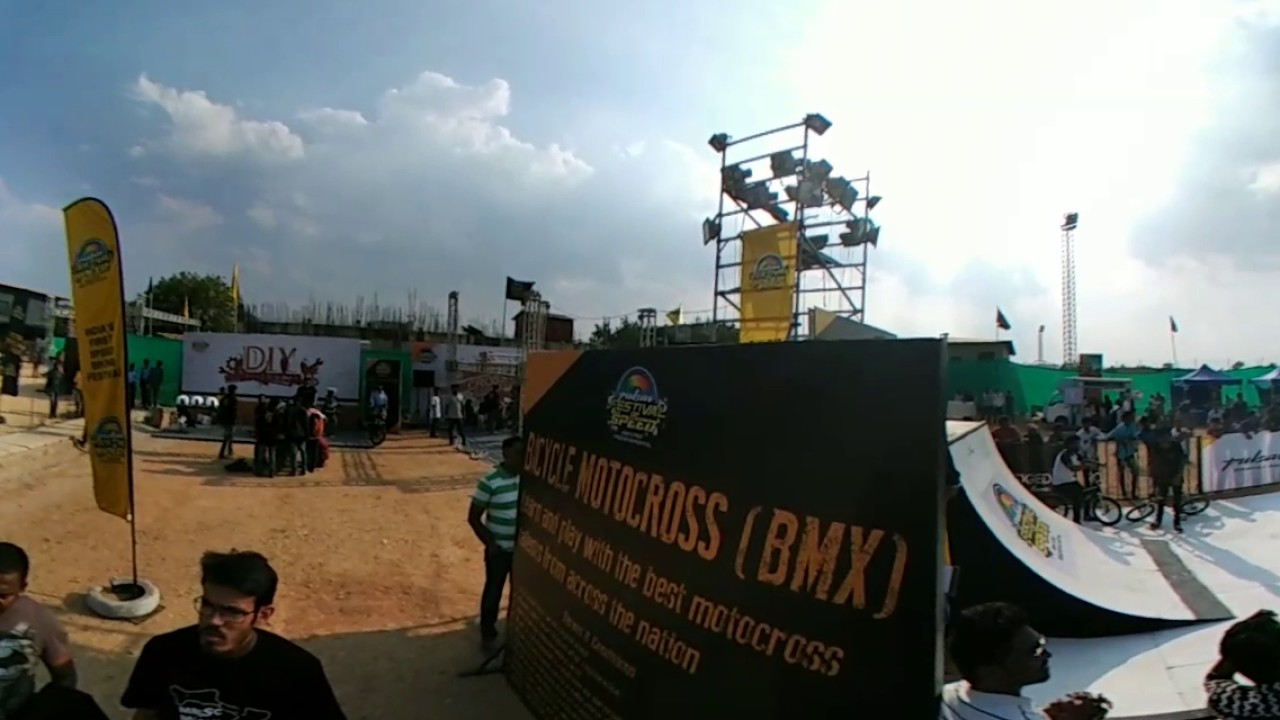 1. 2017 Bajaj Festival of Speed Hyderabad BMX stunts Covered By Khyati