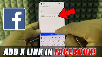 how to add twitter link on facebook?