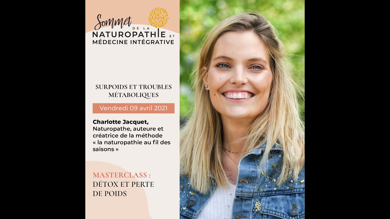 Masterclass détox Charlotte Jacquet - Masterclass détox Charlotte Jacquet