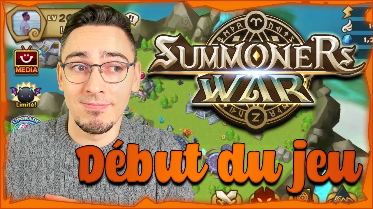 PRÉSENTATION ET DÉBUT SUR SUMMONERS WAR ! - YouTube