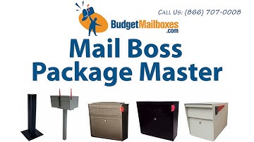 BudgetMailboxes.com | Mail Boss Package Master Locking Mailbox