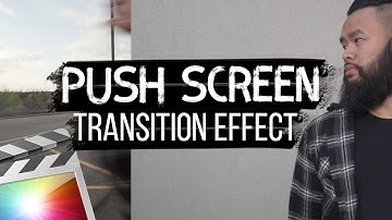 Screen Push Effect | Final Cut Pro X Transition Tutorial