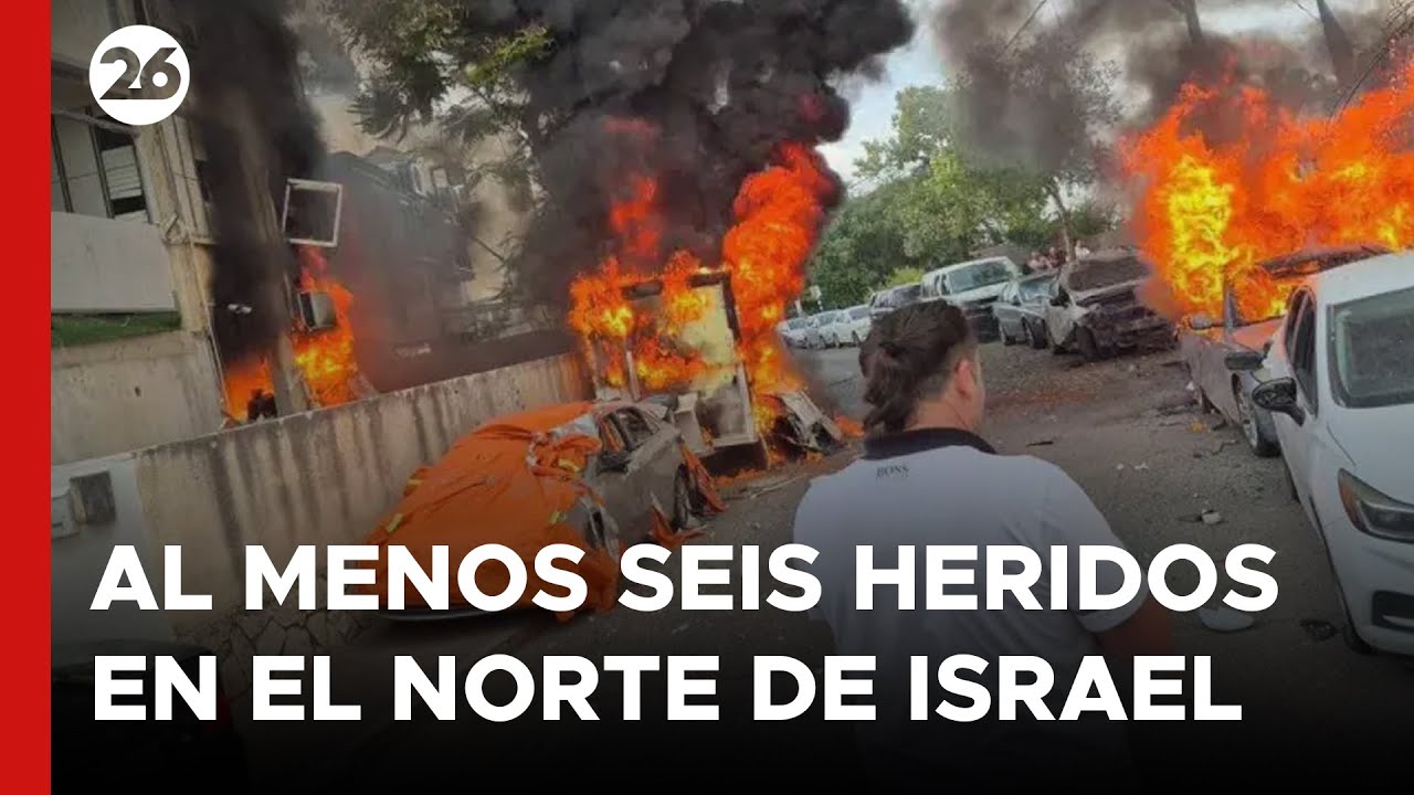 Al menos seis heridos en el norte de Israel tras el lanzamiento de 165 ...