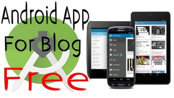 how to create android app for your blog or website without programming | Tech Game & apps