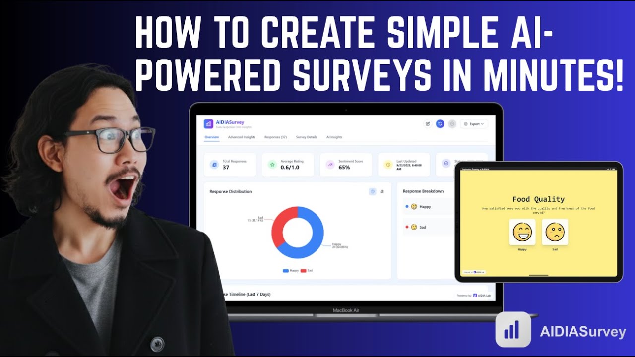 AIDIA Survey Platform Demo | How to Create AI-Powered Surveys in ...