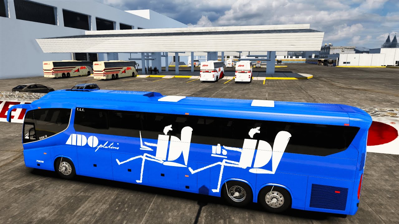 Conduzco Autobús ADO PLATINO Irizar i8! Terminal de CÓRDOBA a VERACRÚZ, Ver. México!