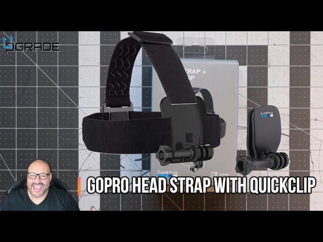 Official GoPro Head Strap + QuickClip Adjustable Fit For GoPro Hero Camera  818279010800