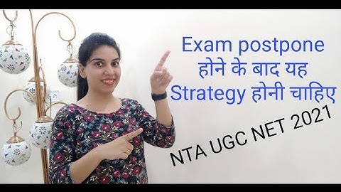 Strategy For NTA UGC NET 2021