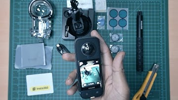 INSTA360 X3 Camera (with Accessories) - Unboxing