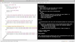 Atom - RSpec Runner