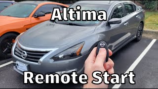 How to Install Remote Start for a Nissan Altima (20132018)