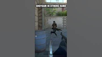 SHOTGUN GOT NERFED IF I USE IT #cs2 #csgo #youtubeshorts
