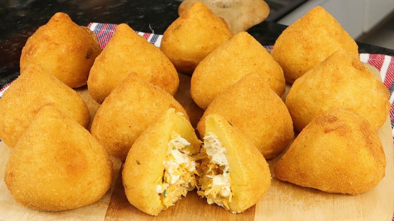 MINHA MASSA ESPECIAL DE COXINHA I SALGADOS FRITOS