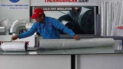 Hướng dẫn bọc cách nhiệt chữ T | Thermobreak Sekisui