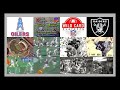 1980 AFC WILD CARD GAME HOUSTON OILERS vs OAKLAND RAIDERS 1980 LESTER HAYES HIGHLIGHTS 12-28-1980