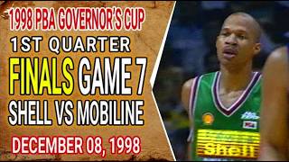 FINALS GAME #7: SHELL VS. MOBILINE | 1ST QUARTER | 1998 PBA GOVERNORS CUP