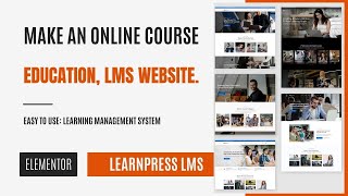 Create Online Course, Education Website | Elementor + LearnPress LMS Education Theme | EduSphere