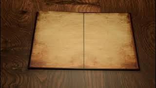 animasi buka lembaran buku