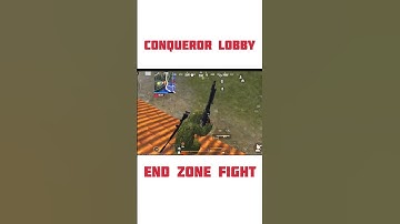 Conqueror Lobby End zone fight 😨#shorts #bgmi