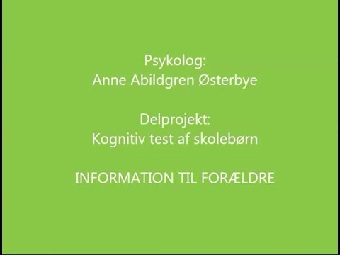 Video: Forskellen Mellem Kognition Og Opfattelse