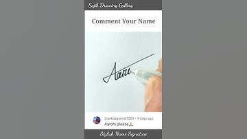 Aarohi Name Signature Style
