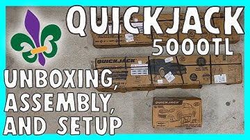 Quickjack 5000TL #Unboxing, #Assembly, and #Setup