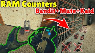 The * NEW * 1 MILLION IQ RAM Trick To Counter Mute, Bandit & Kaid - Rainbow Six Siege Heavy Mettle