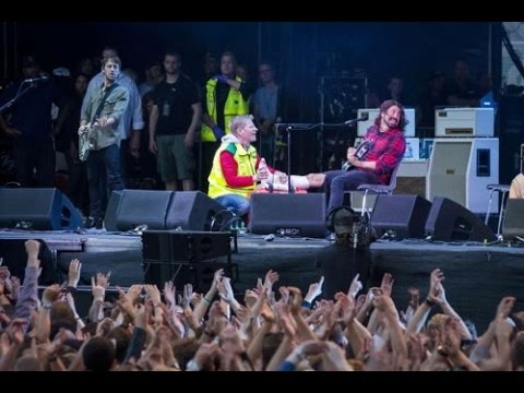 Foo Fighters live at Ullevi stadium, Gothenburg, 12/06/2015 Highlights