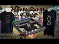 Cration de tshirt perso avec lightburn