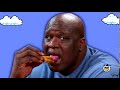 Shaq Hot Wings Meme X X. Shaq Bet Chuck He Wouldn 39 t Make A Face During q...