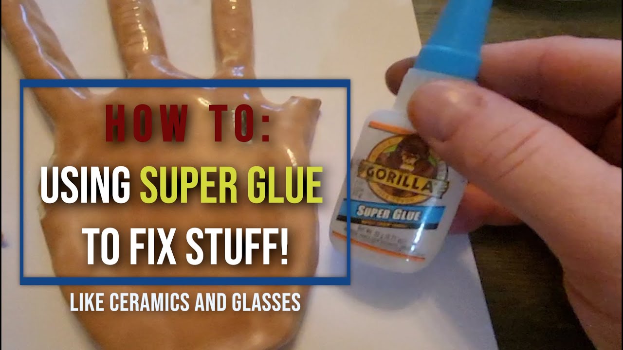 How to fix a coin broken in 3 parts - Krazy Glue!