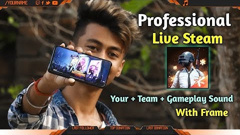 How To Live Stream PUBG Mobile Like Professional Streamers On Android Without PC | 2020 Trick