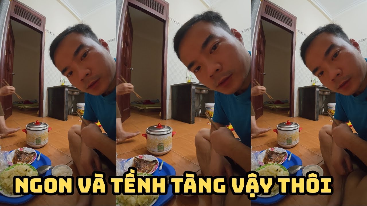 Cá Rô Phi Kho | Bữa Ăn Trưa Tềnh Tàng Của Anh Công Nhân