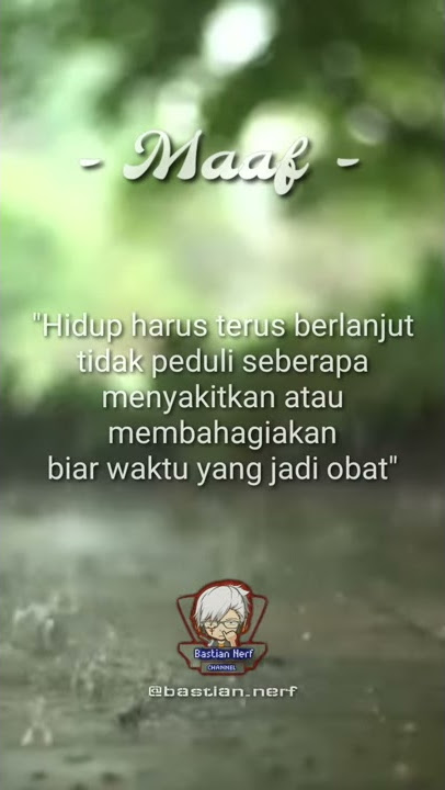 Story WA Anjar Ox's - Maafkan 30 Detik Terbaru